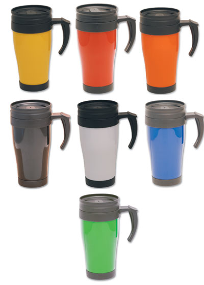 G003 350ml Promotional Plastic Thermo Travel Mug