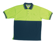 JB-6HPSE High-Vis Short Sleeve Cotton Back Polo Shirts