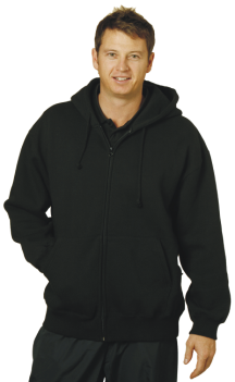 FL03 Double Bay - Mens Full Zip Fleecy Hoodie