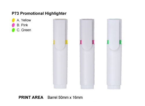 P73 Promotional  Highlighter