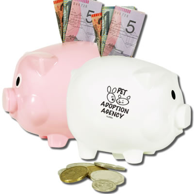 Promotional Money Boxes </p> L'll Piggy Money Box <p/>Quantity: 100