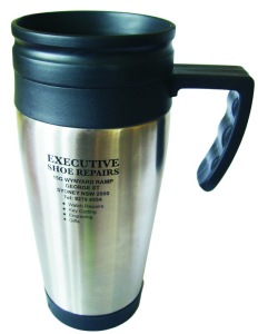 M 21 Stainless Steel Travel Mugs