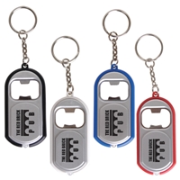 LL4668s Bottle Opener with light Promotional Keyrings