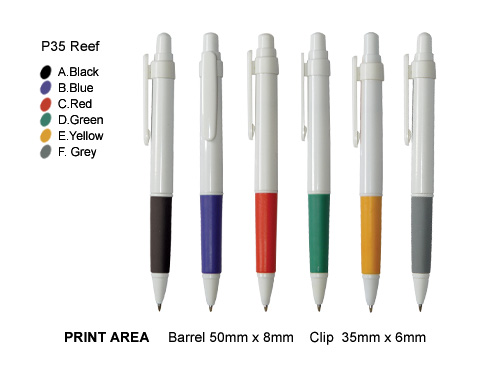 P35 Reef Plastic Pens