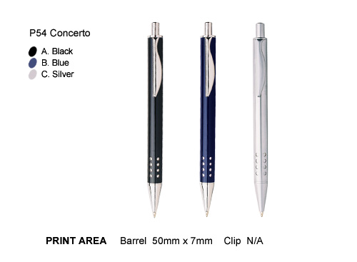 P54 Concerto Wholesale Metal Pens