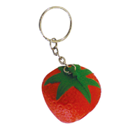 SkR000 Anti-Stress Strawberry Keyring