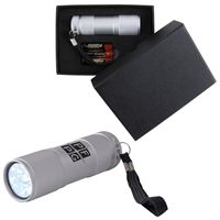 LL11009s The Tube Silver Aluminium LED Torch