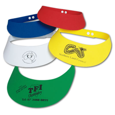 LL1822s E.V.A. Foam Adjustable Visors