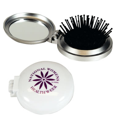 LL1634s Compact Pop Up Brush/Mirror Set