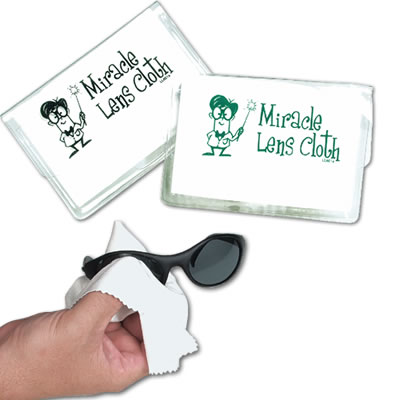 LL601s White Microfibre Lens Cloth