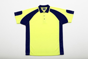 JB-6APHS High-Vis Short Sleeve Arm Panel Polo Shirts