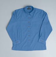 JB-4LICX Long Sleeve Indigo Business Shirts