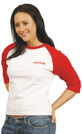 TS06 Ladies 3/4 Raglan Sleeve T-Shirts