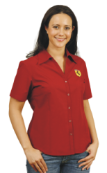 BS07S Ladies Executive Short Sleeve Teflon Business Shirts
