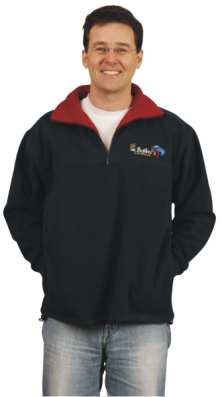 PF12 Tassie - Contrast Polar Fleece Pullover