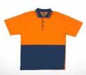 JB-6CPHV High-Vis Short Sleeve Cotton Polo Shirts