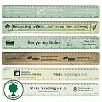 LL13s Recycled 30cm Promotional Ruler [made in Aust.]