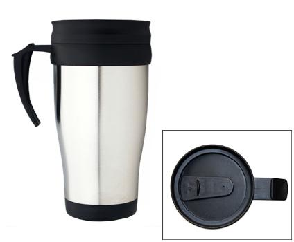 M 07  Promotional Stainless Steel  Insulated Travel Mug