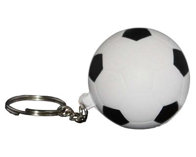 S33 Anti-Stress Toy Soccer Ball Keyring