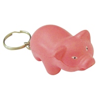 S88 Anti-Stress Pig Keyring