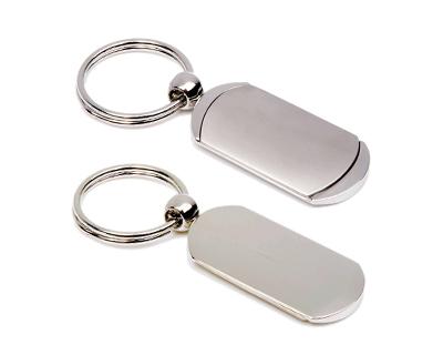 K21 Promotional Oval  Metal Keyrings- Engraved