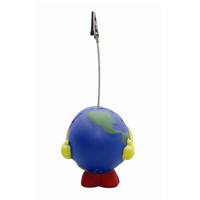S129 Anti Stress Earth Ball Note Holder