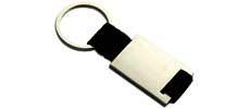Promotional Special- K62 Engraved Promotional Metal Keyrings with black strap </p>(Quantity; 100)