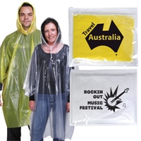 LL1800s Reusable Polythene Poncho in PVC Pouch