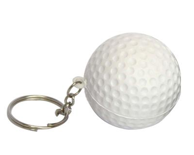 S30 Anti-Stress Toy Golf Ball Keyring.