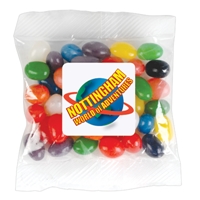 LL31470s Promotional Confectionery Assorted Colour Jelly Beans in Cello Bag