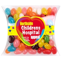 LL4846s Promotional Confectionery Assorted Jelly Beans in Pillow Packs