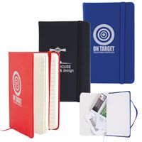 LL5099s Notebook with Elastic Closure/Expandable Pocket