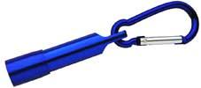 K57 Promotional Classic Carabiner LED Torch Keyring - Engraved ..