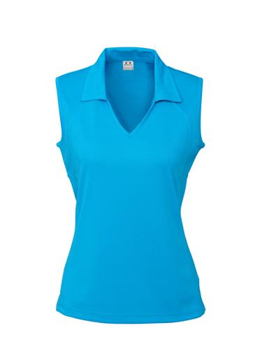 P10923  Ladies Sleeveless Polo Shirts 